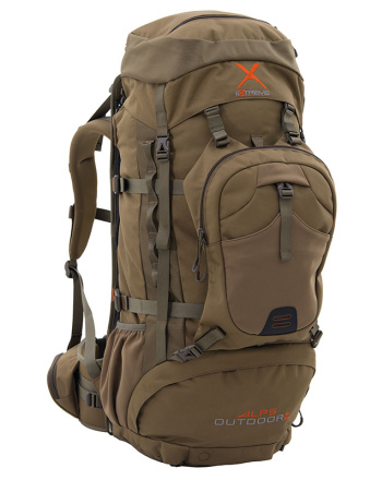 Commander X + Pack - Coyote Brown - Profile