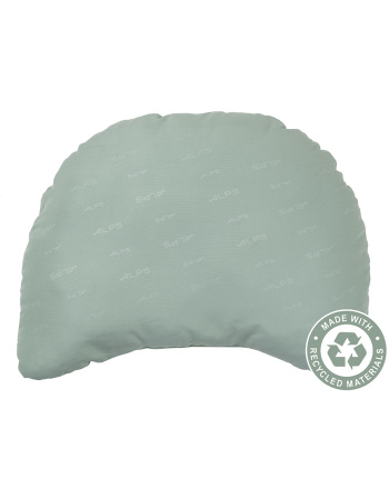 Crest Pillow - Iceberg Green - Profile with recycled logo