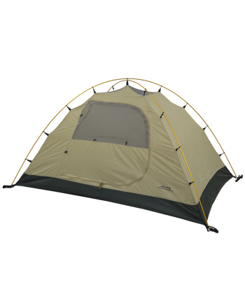 Taurus 2 Outfitter Tent - Tan/Green - Quarter front profile with no fly