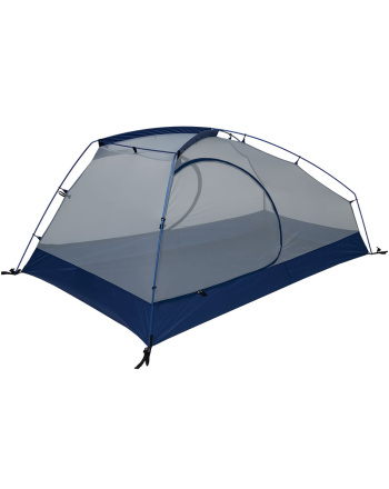 Zephyr 2-Person - Gray/Navy - Quarter front profile without fly