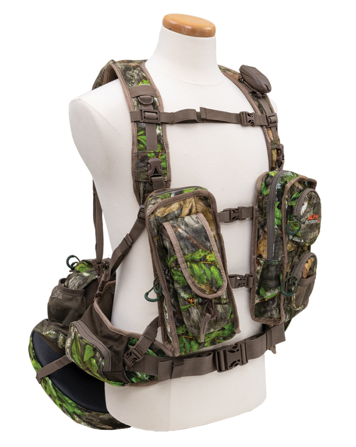 OutdoorZ Impact Turkey Vest Small Lightweight Brushed Tricot Exterior Bag Design 