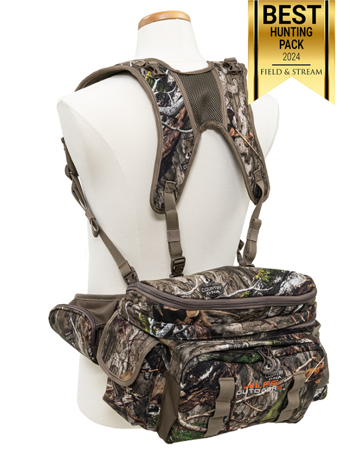 Hunting waist pack with shoulder straps clearance